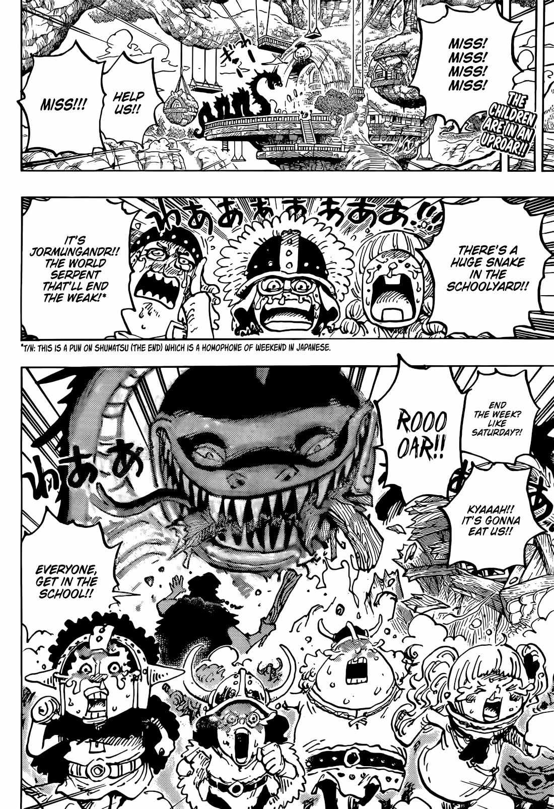 One Piece Chapter 1142 image 04